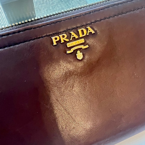 Prada long leather wallet - Picture 5 of 9